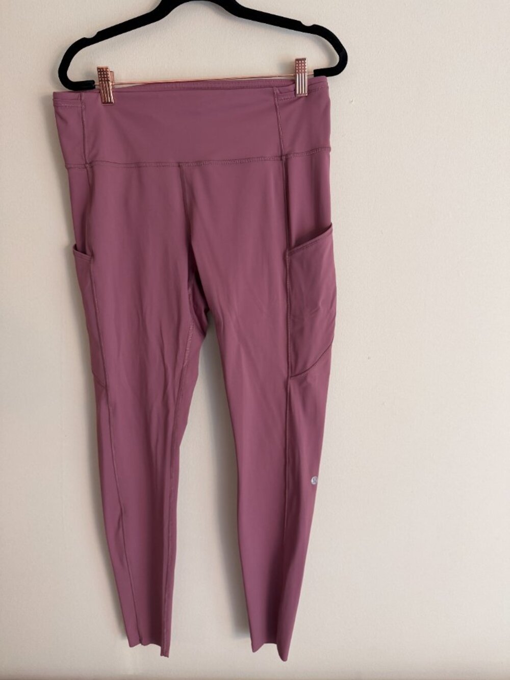 lululemon Fast and Free High-Rise Tight – Size 12 – Dusty Mauve